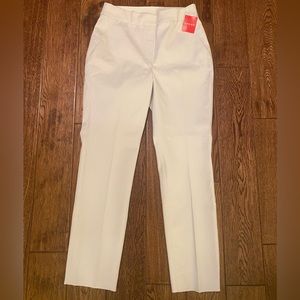 Spanx slim fit white pull on pant size small